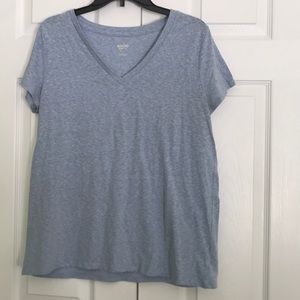 Blue  v neck